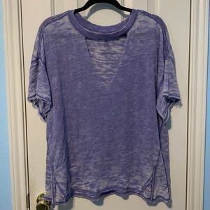 We the Free distressed top